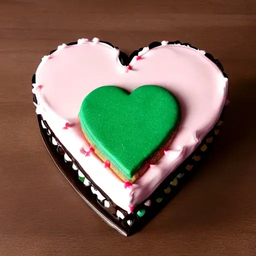 How To Make A Heart Shaped Cookie Cake