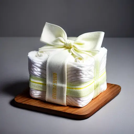 How To Make A Square Diaper Cake Without Rolling